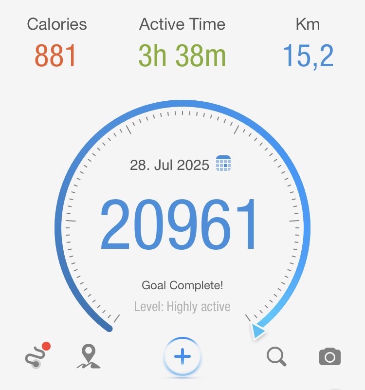 Walking challenge day 2 - Daily Step Goal