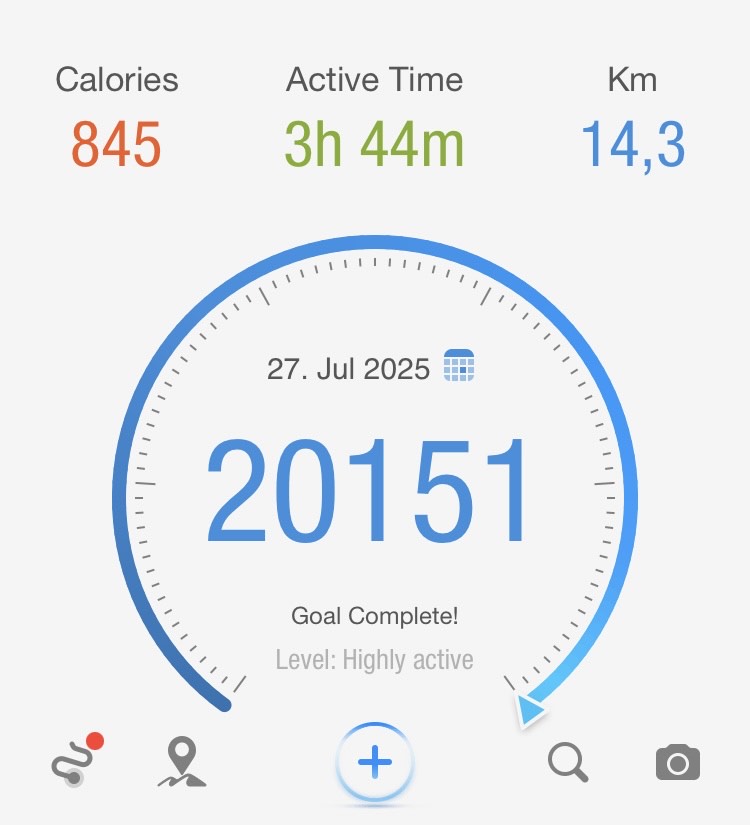 Walking challenge,